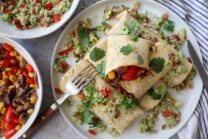 Pulled beef tortilla's