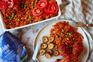 Jollof rice (uit West-Afrika)